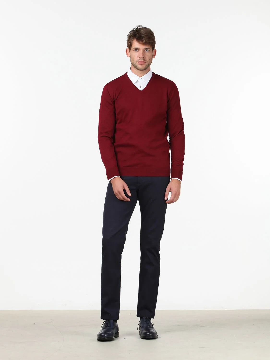 Red Knitwear Sweatshirt - 2