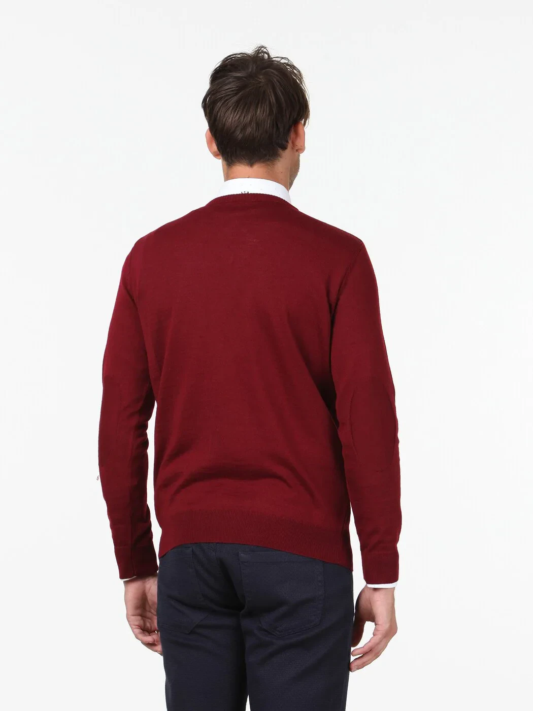 Red Knitwear Sweatshirt - 4