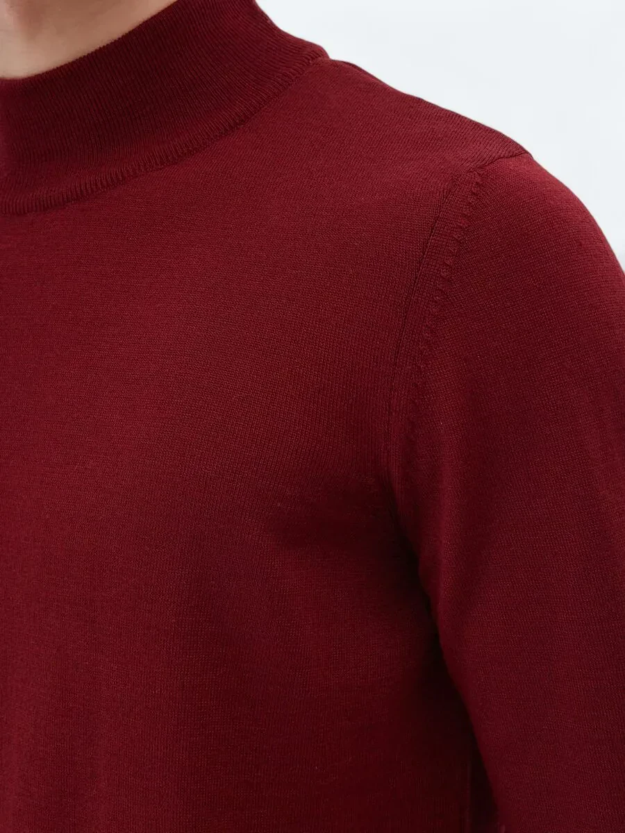 Red Knitwear Sweatshirt - 4