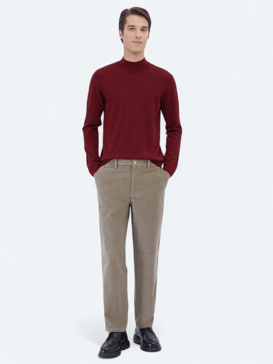 Red Knitwear Sweatshirt - 2