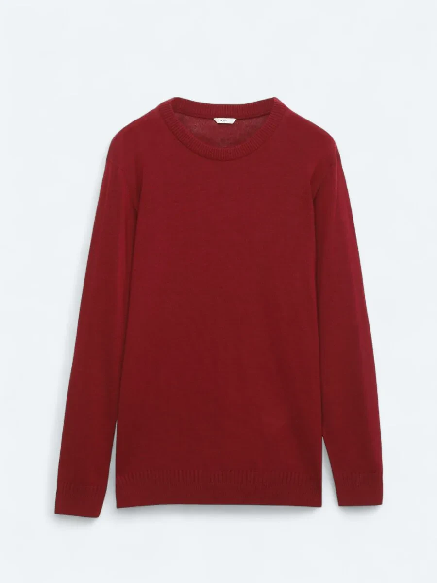 Red Knitwear Sweatshirt - 6