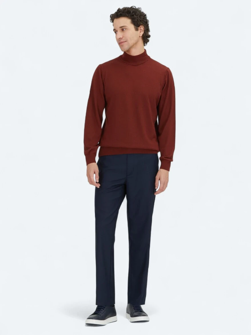 Red Knitwear Sweatshirt - KİP