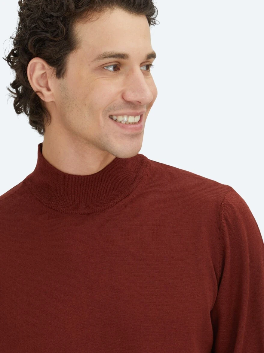 Red Knitwear Sweatshirt - KİP