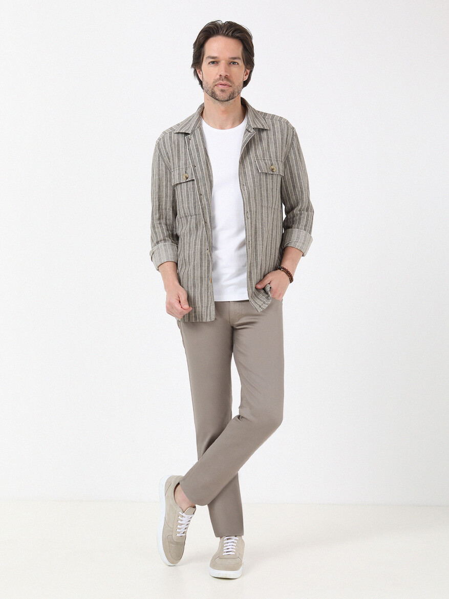 Reseda Green Overshirt - 2