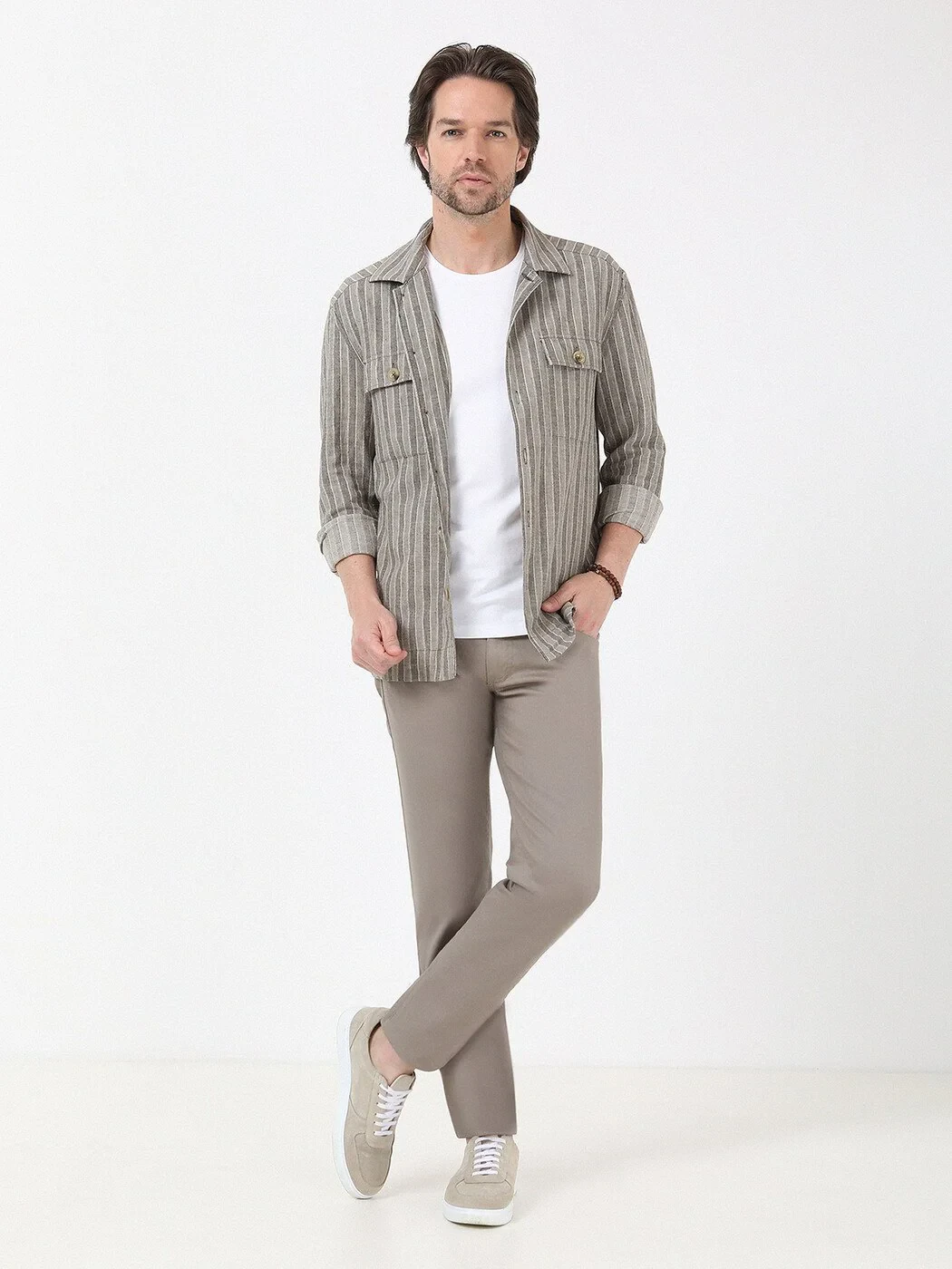 Reseda Green Overshirt - 3