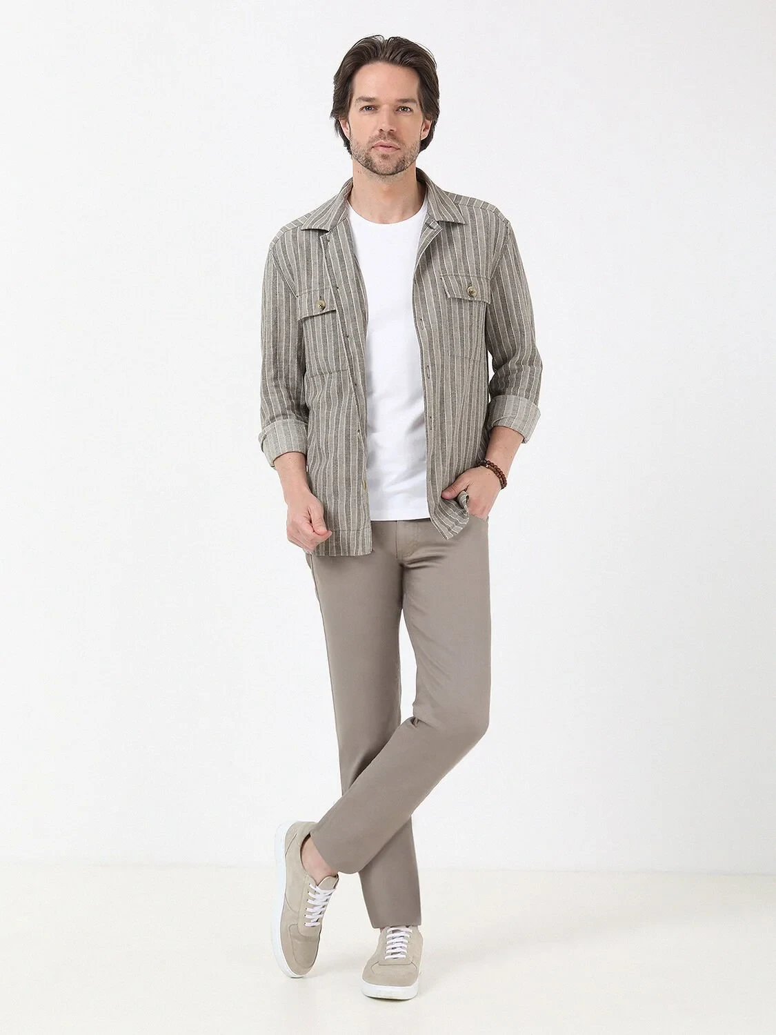 Reseda Green Overshirt - 3