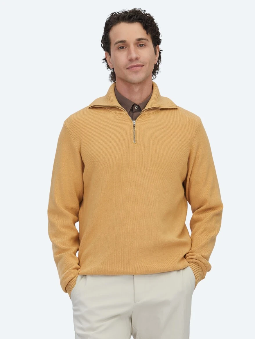 Saffron Knitwear Sweatshirt - KİP