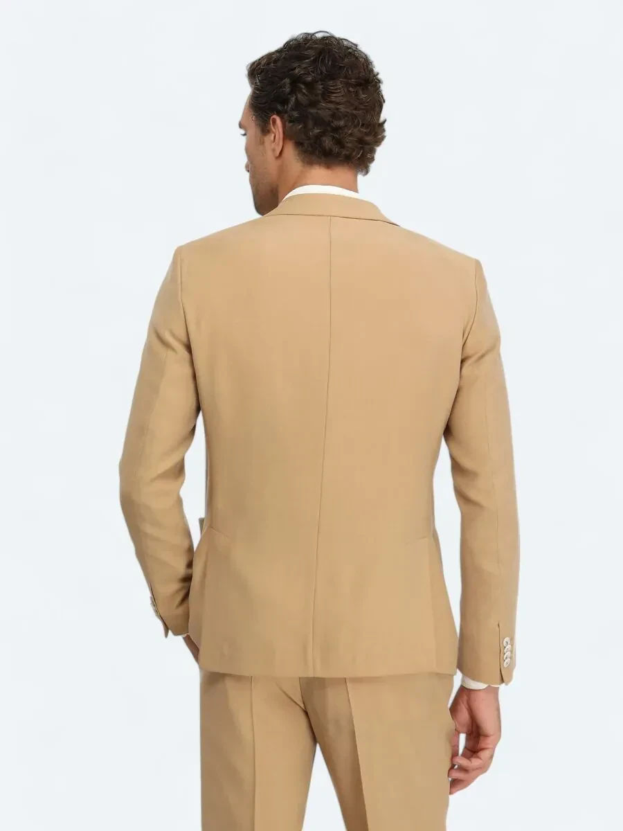 Saffron Micro Modern Fit Suit - 10