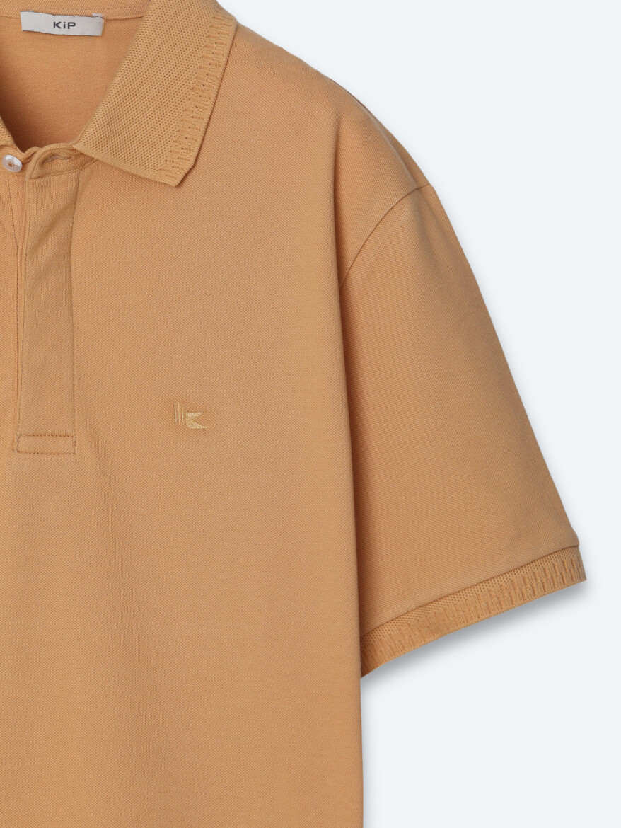 Saffron Plain 100% Cotton T-Shirt - 7