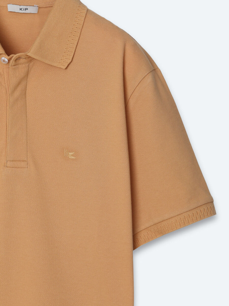 Saffron Plain 100% Cotton T-Shirt - 7