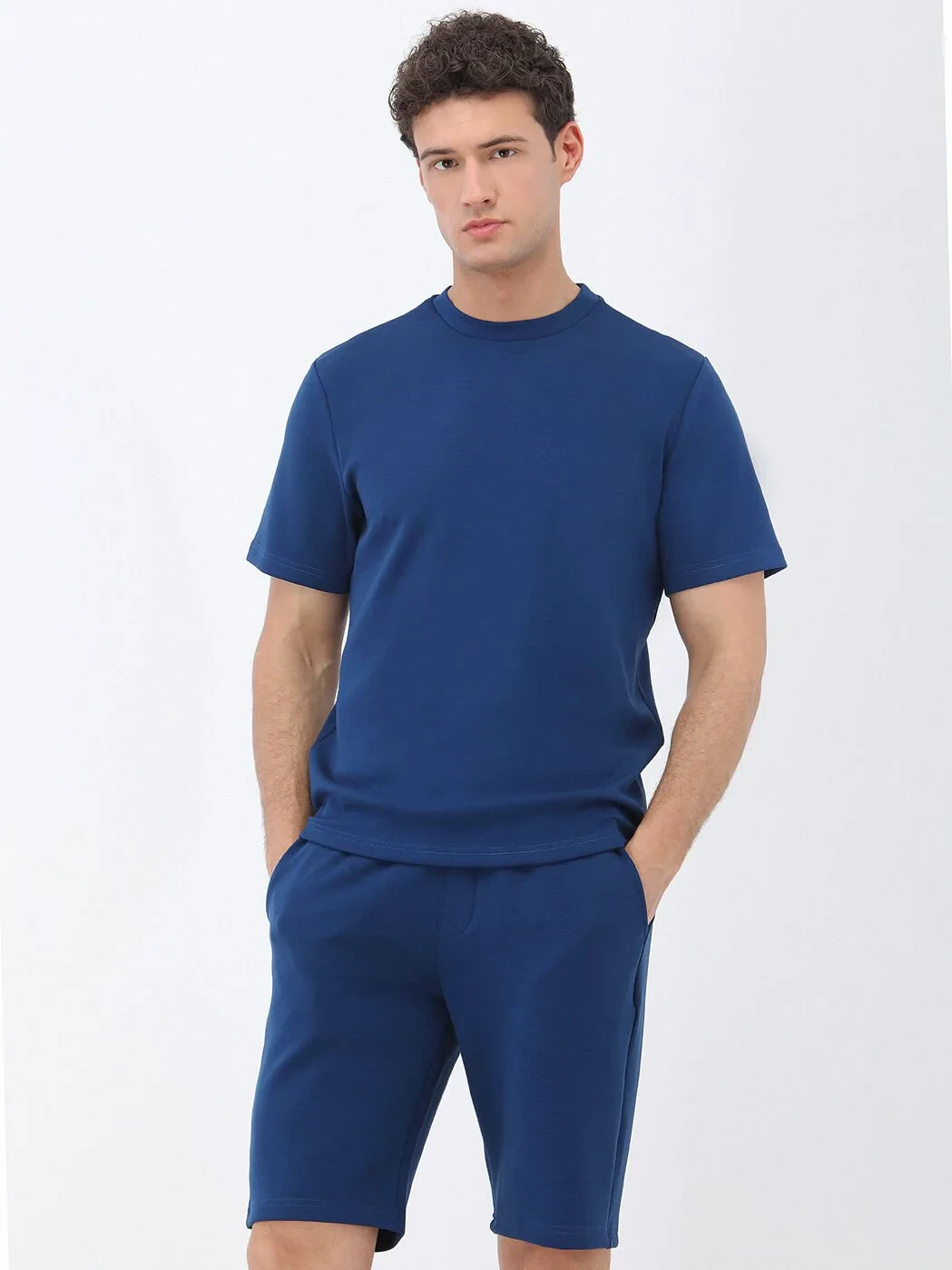 Saks Crew Neck T-Shirt - 1