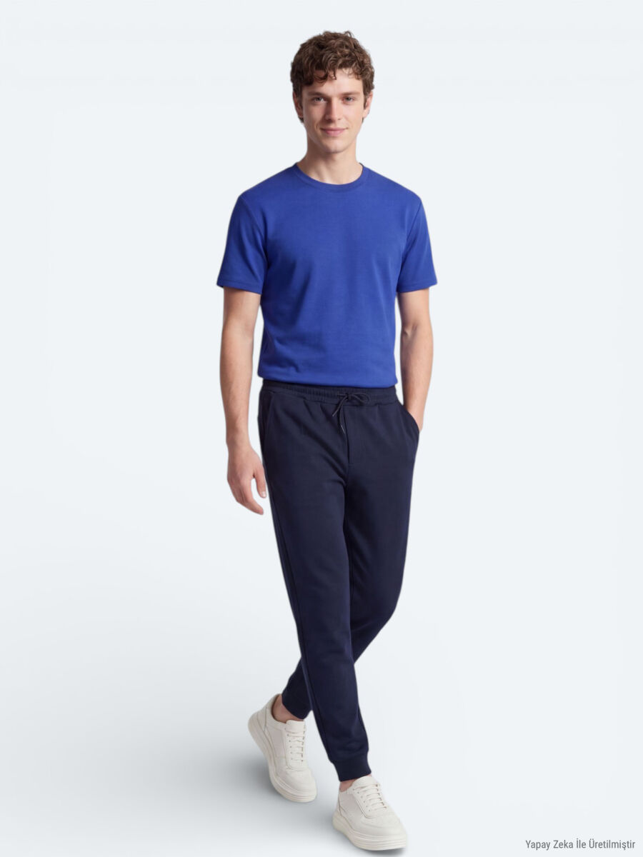 Saks Düz T-Shirt - 3