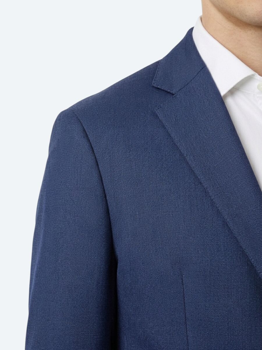 Saks Mikro Slim Fit %100 Yün Takım Elbise - 4