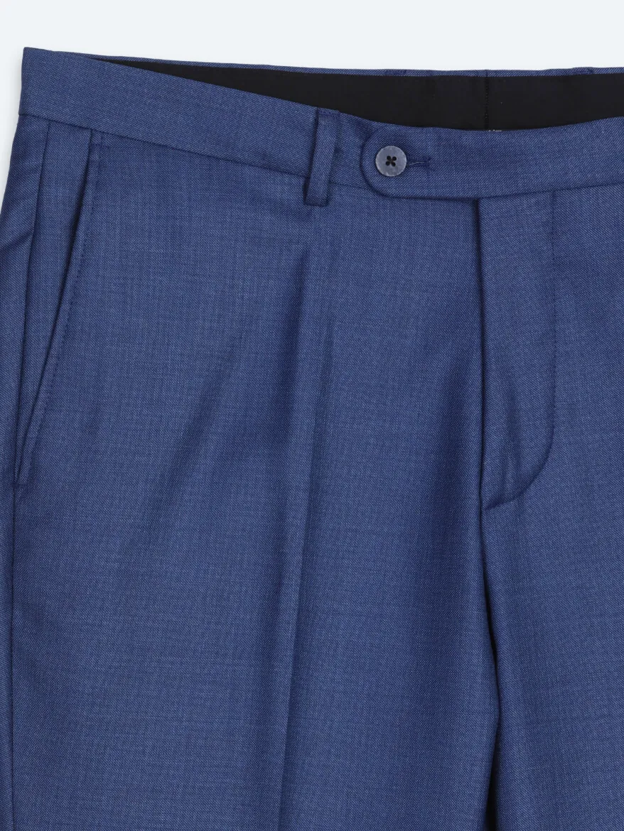Saks Mikro Slim Fit %100 Yün Takım Elbise - 10