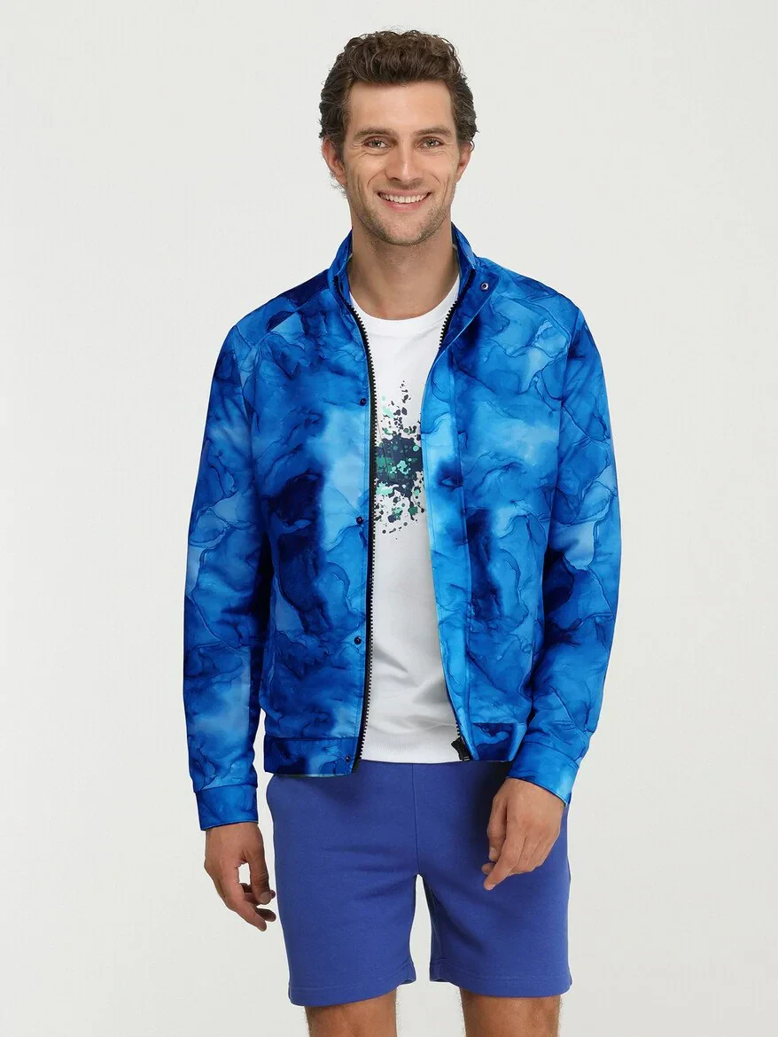 Saks Regular Fit Dik Yaka Casual Dokuma Mont - 1