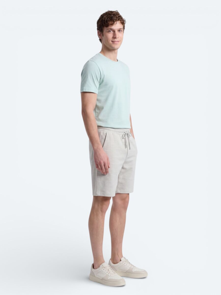 See Green Knitting Regular Fit Casual Bermuda - 3