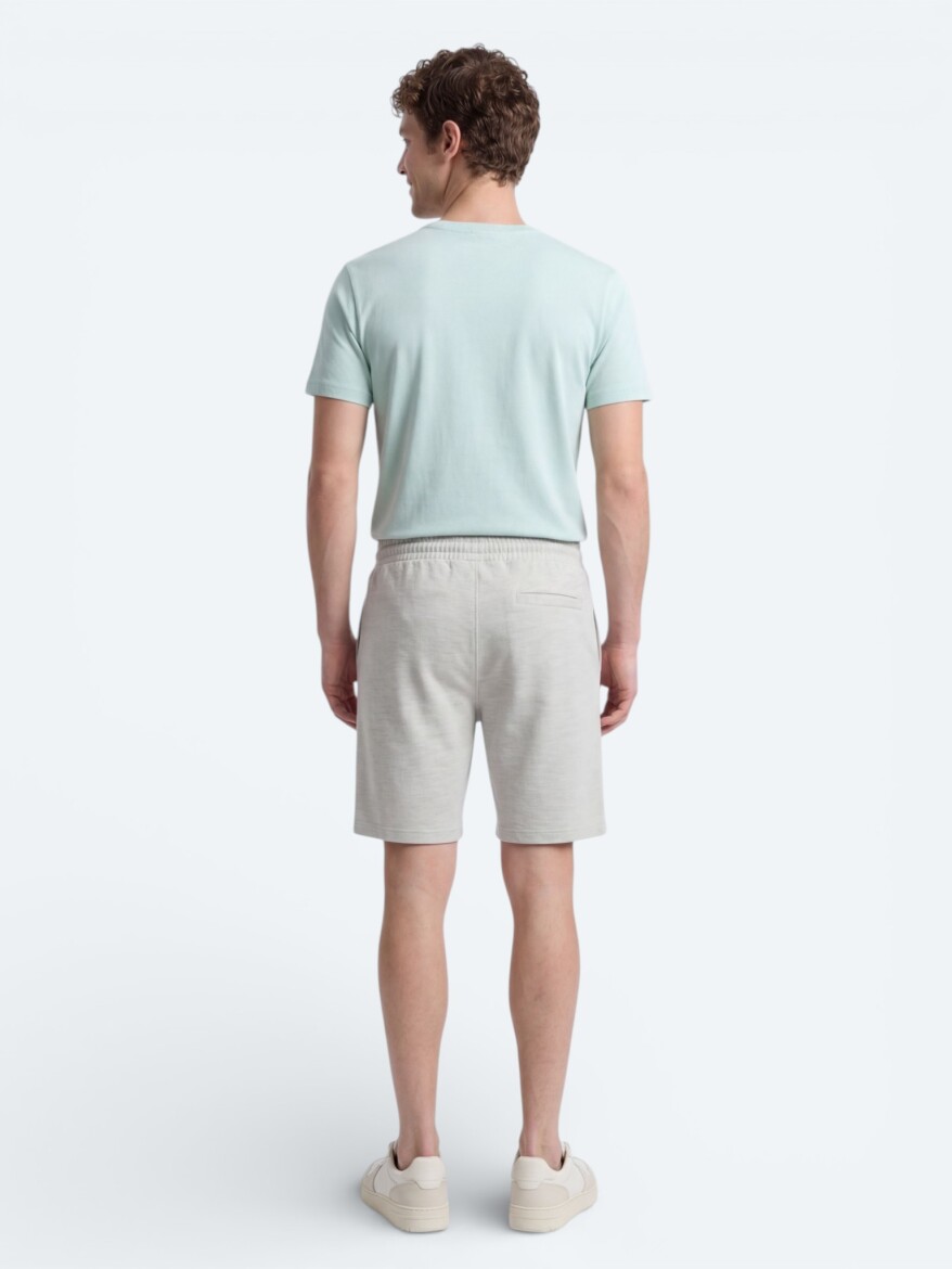 See Green Knitting Regular Fit Casual Bermuda - 5