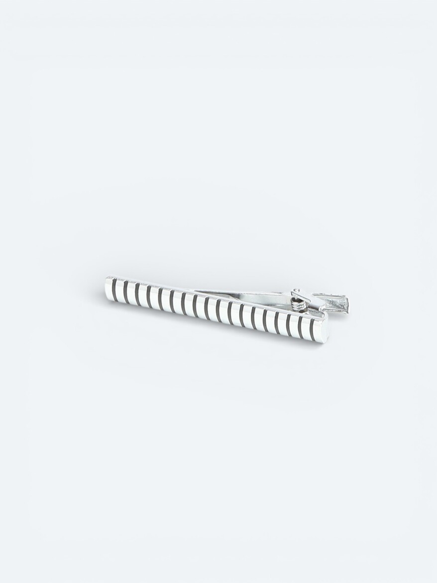 Silver Metal Kravat İğnesi - KİP
