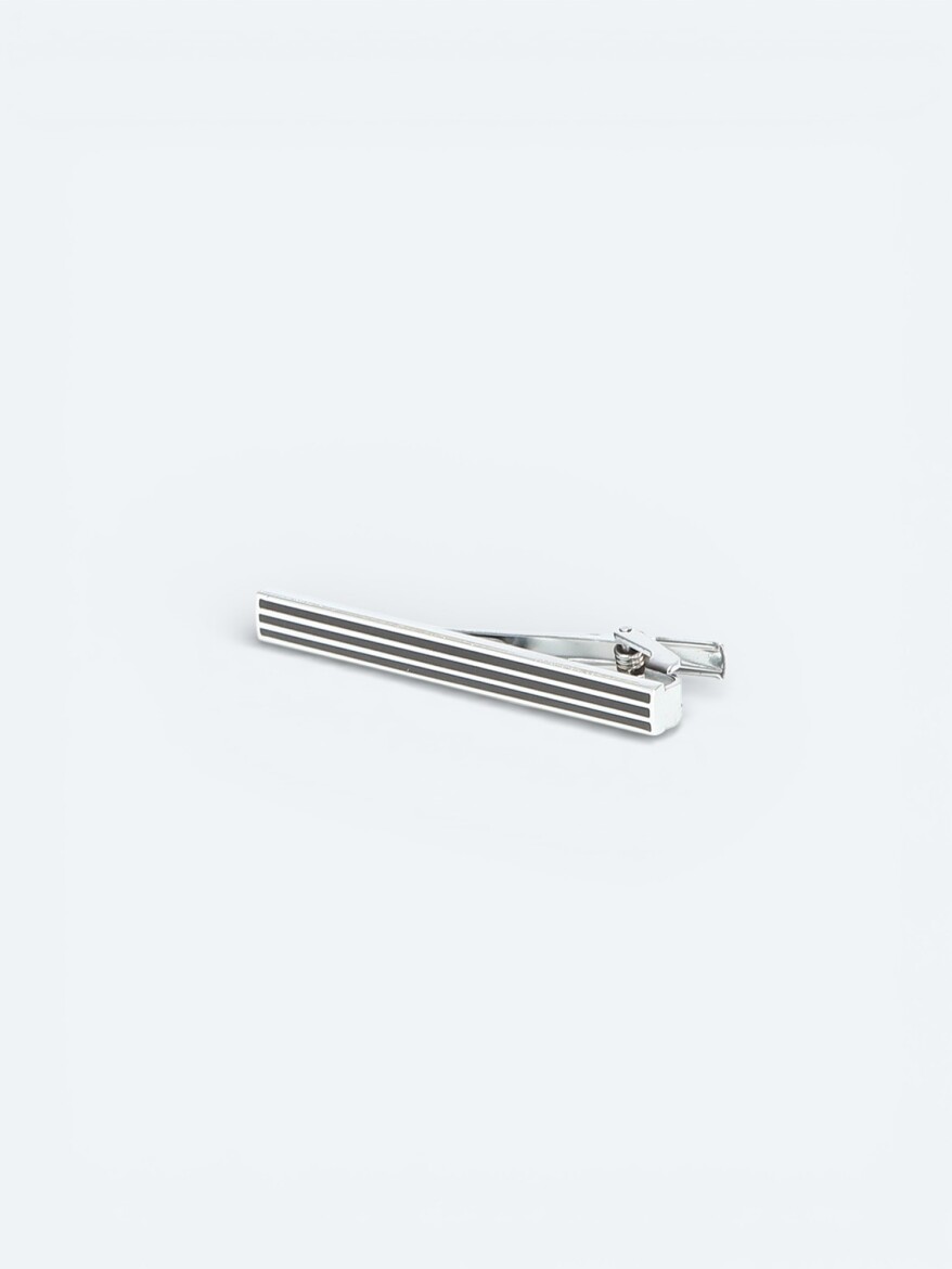 Silver Metal Kravat İğnesi - KİP