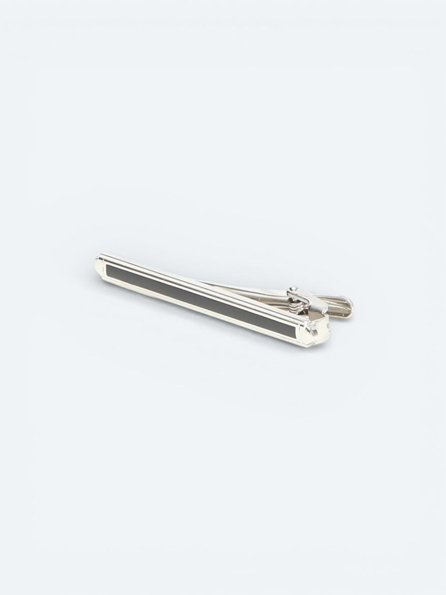 Silver Metal Kravat İğnesi - KİP