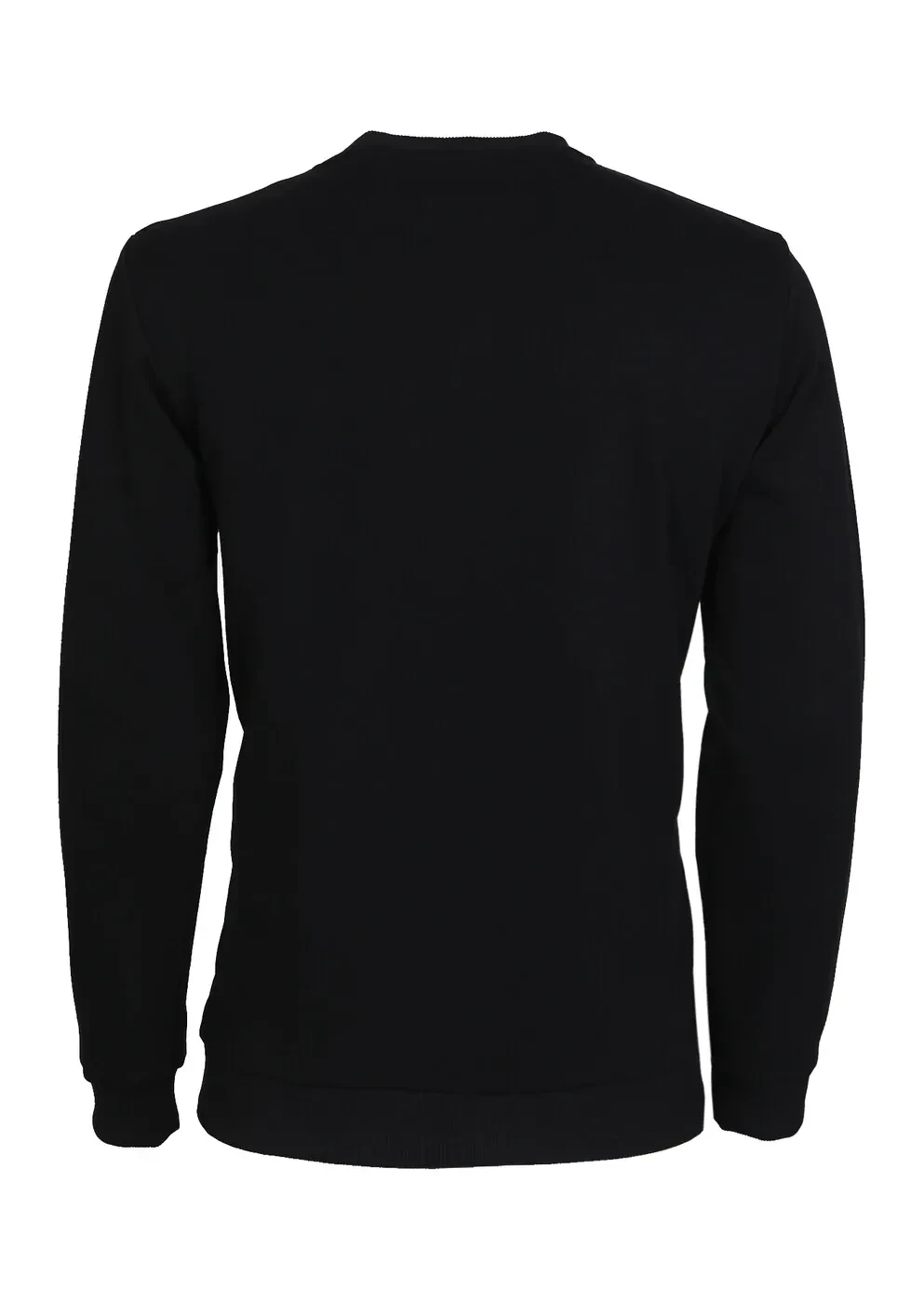 Siyah Baskılı Sweatshırt - 7