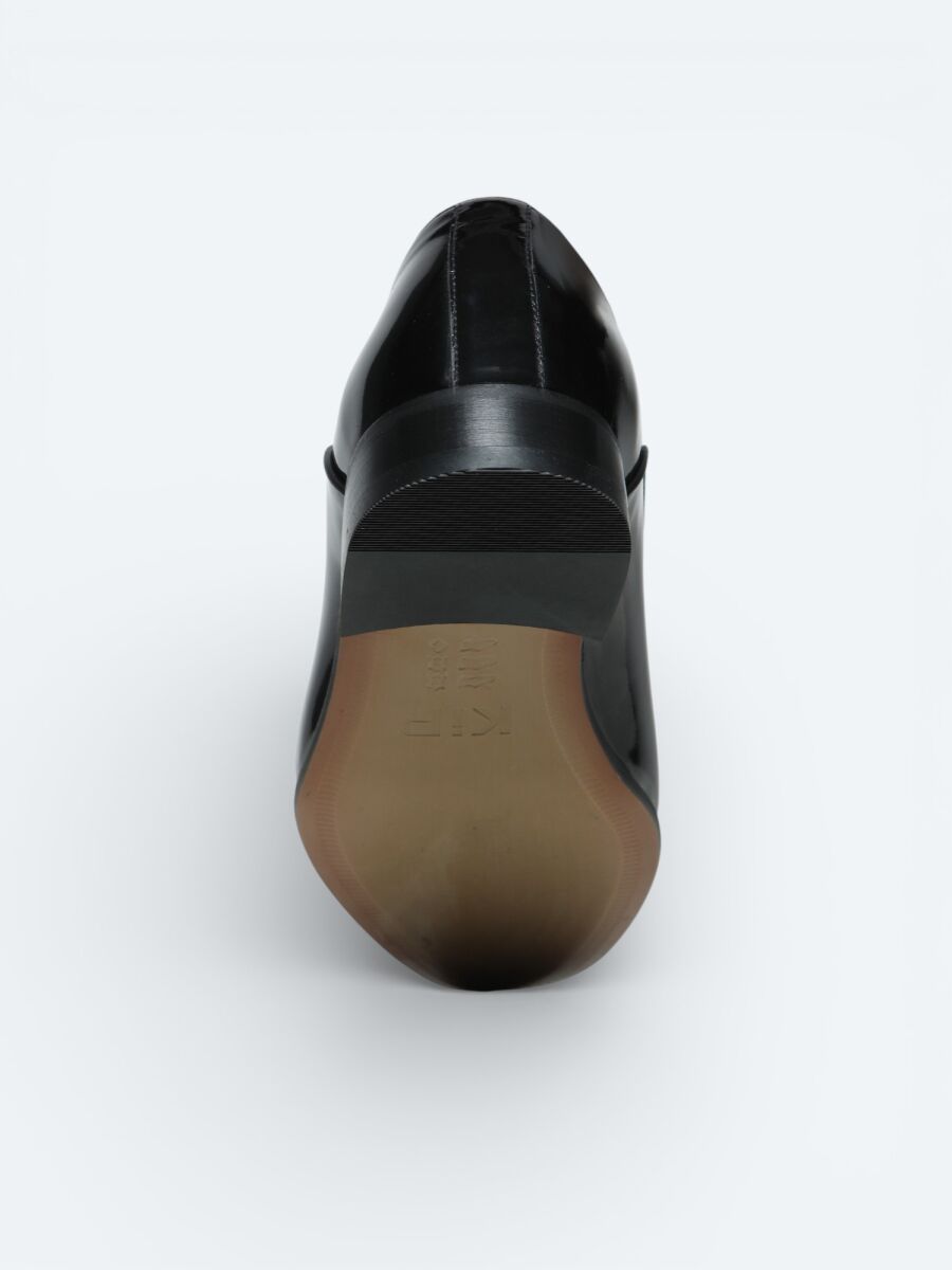 Siyah Deri Klasik Smokin Ayakkabı - 4