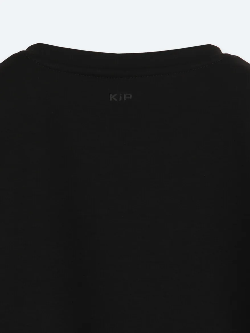 Siyah Düz T-Shirt - 10