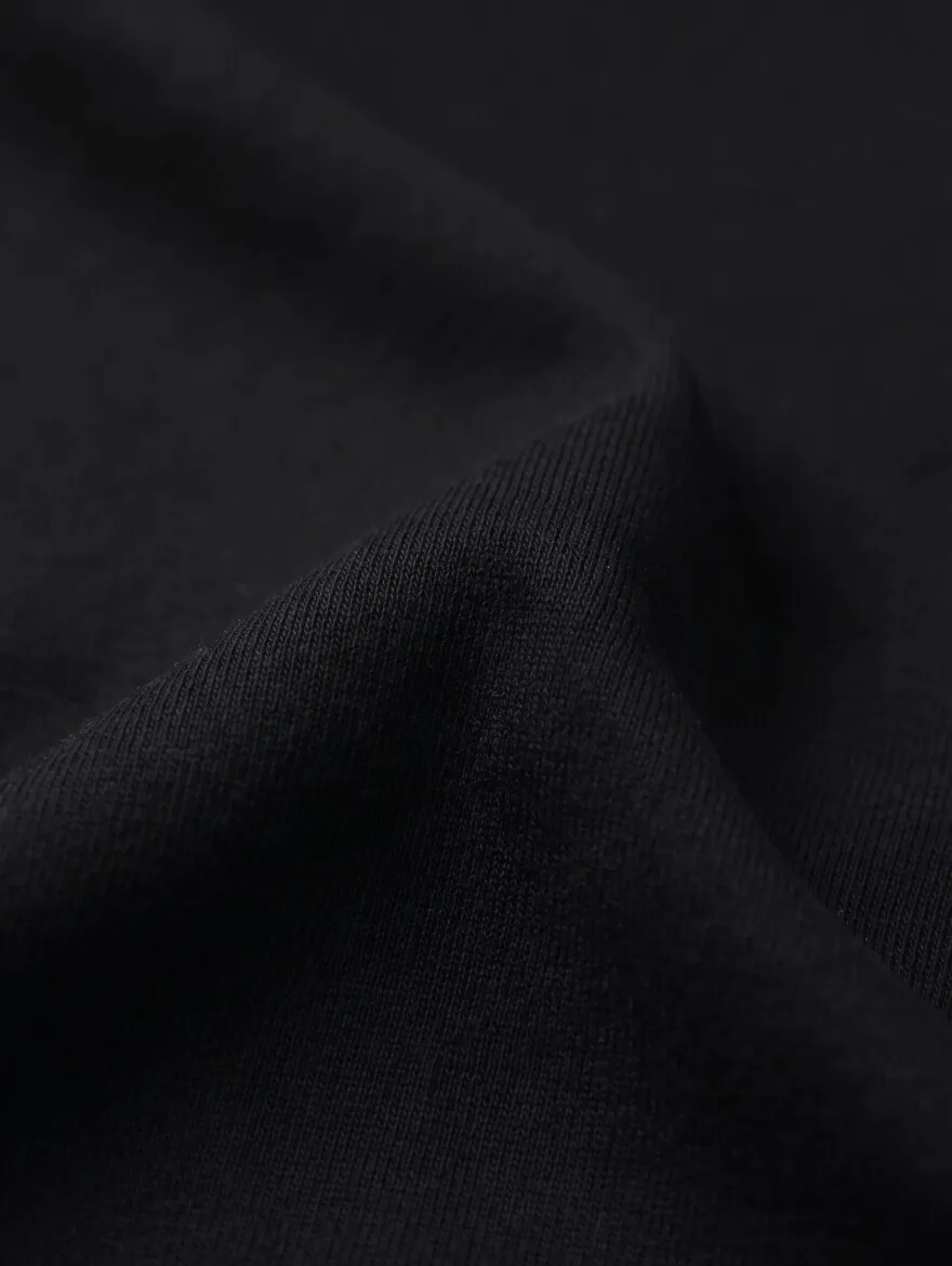 Siyah Düz T-Shirt - 11
