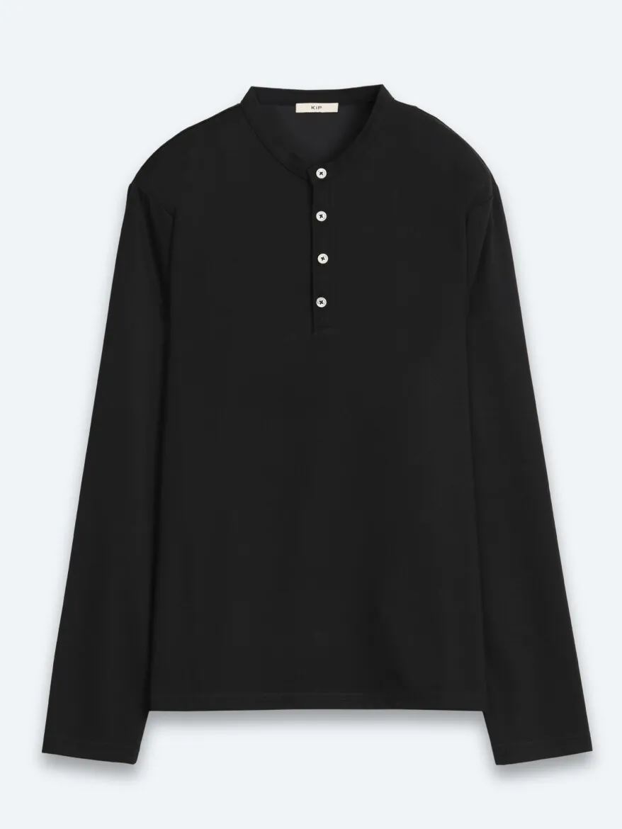 Siyah Düz T-Shirt - 7