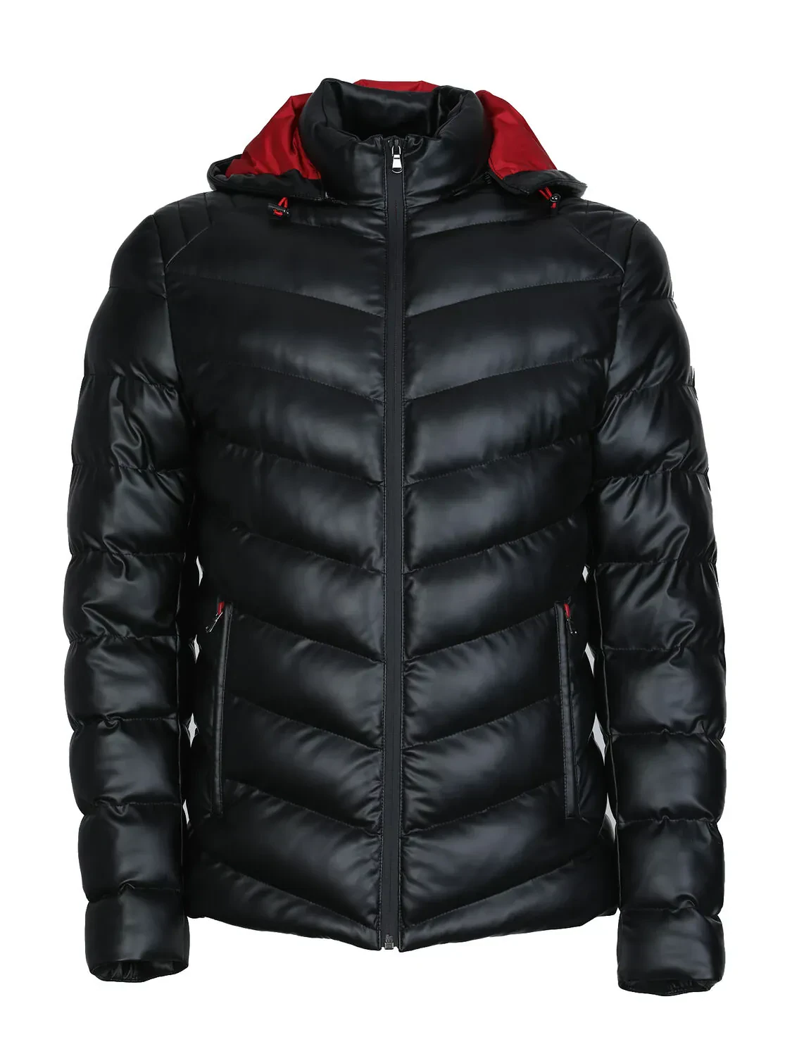 Siyah Regular Fit Casual Dokuma Mont - 6