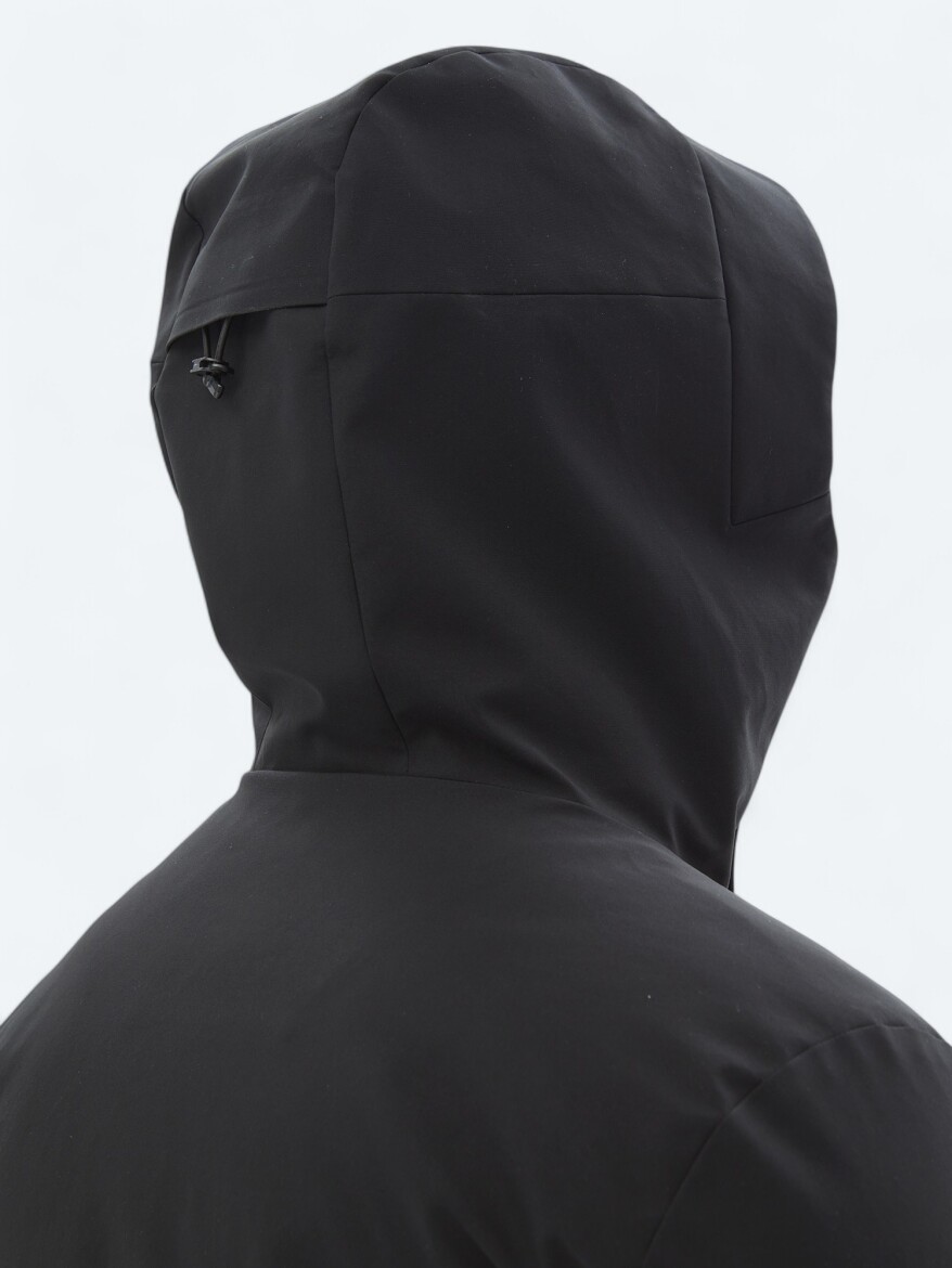 Siyah Regular Fit Kelebek Yaka Casual Dokuma Kaban - 13