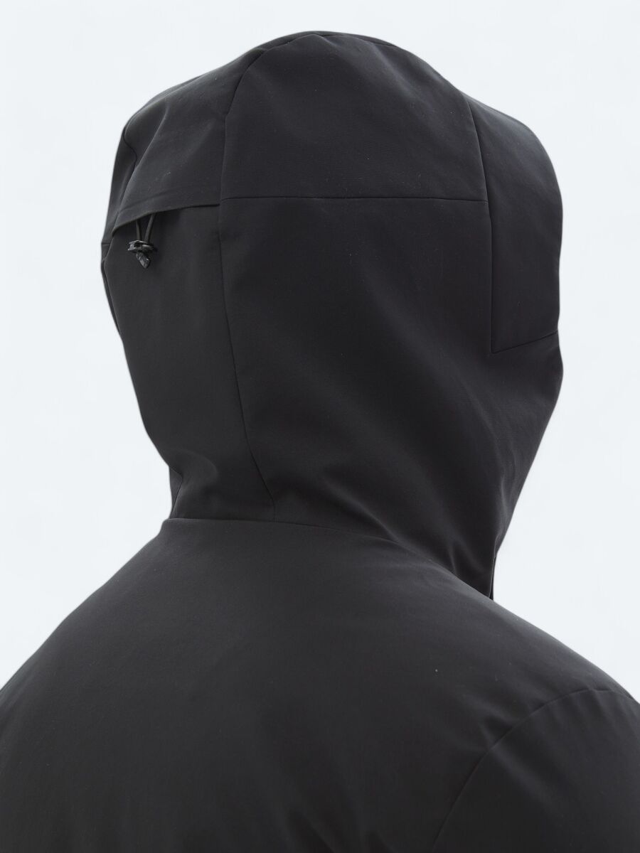 Siyah Regular Fit Kelebek Yaka Casual Dokuma Kaban - 13