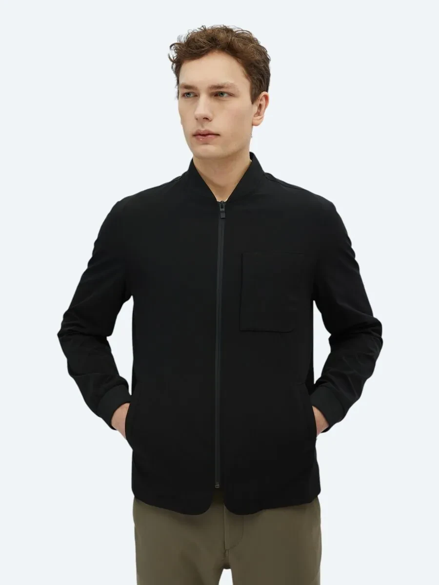 Siyah Regular Fit Spor Ceket - 3