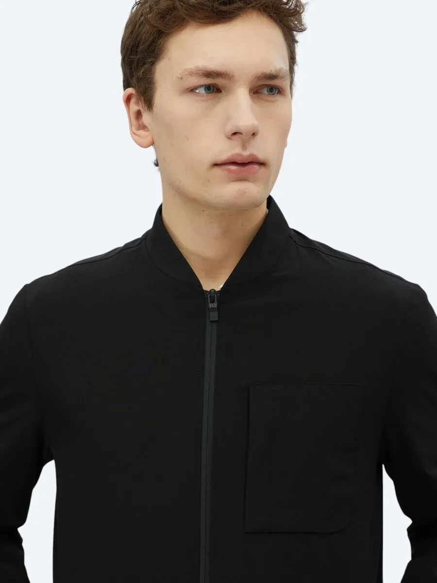 Siyah Regular Fit Spor Ceket - 4