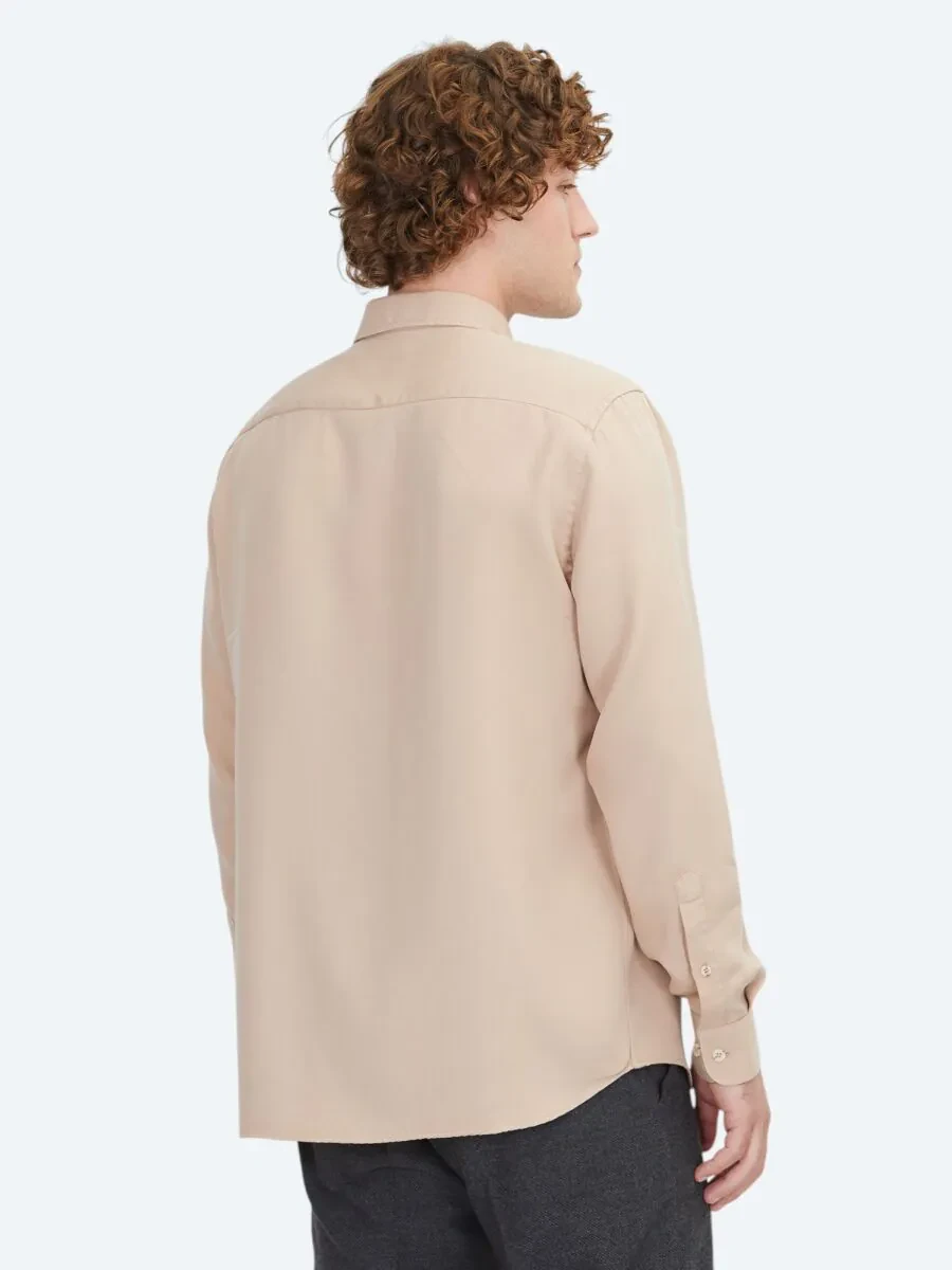 Somon Regular Fit Dokuma Casual Gömlek - 6