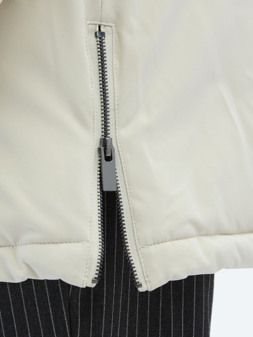 Stone Comfort Fit Hooded Casual Weaving Coat - 9