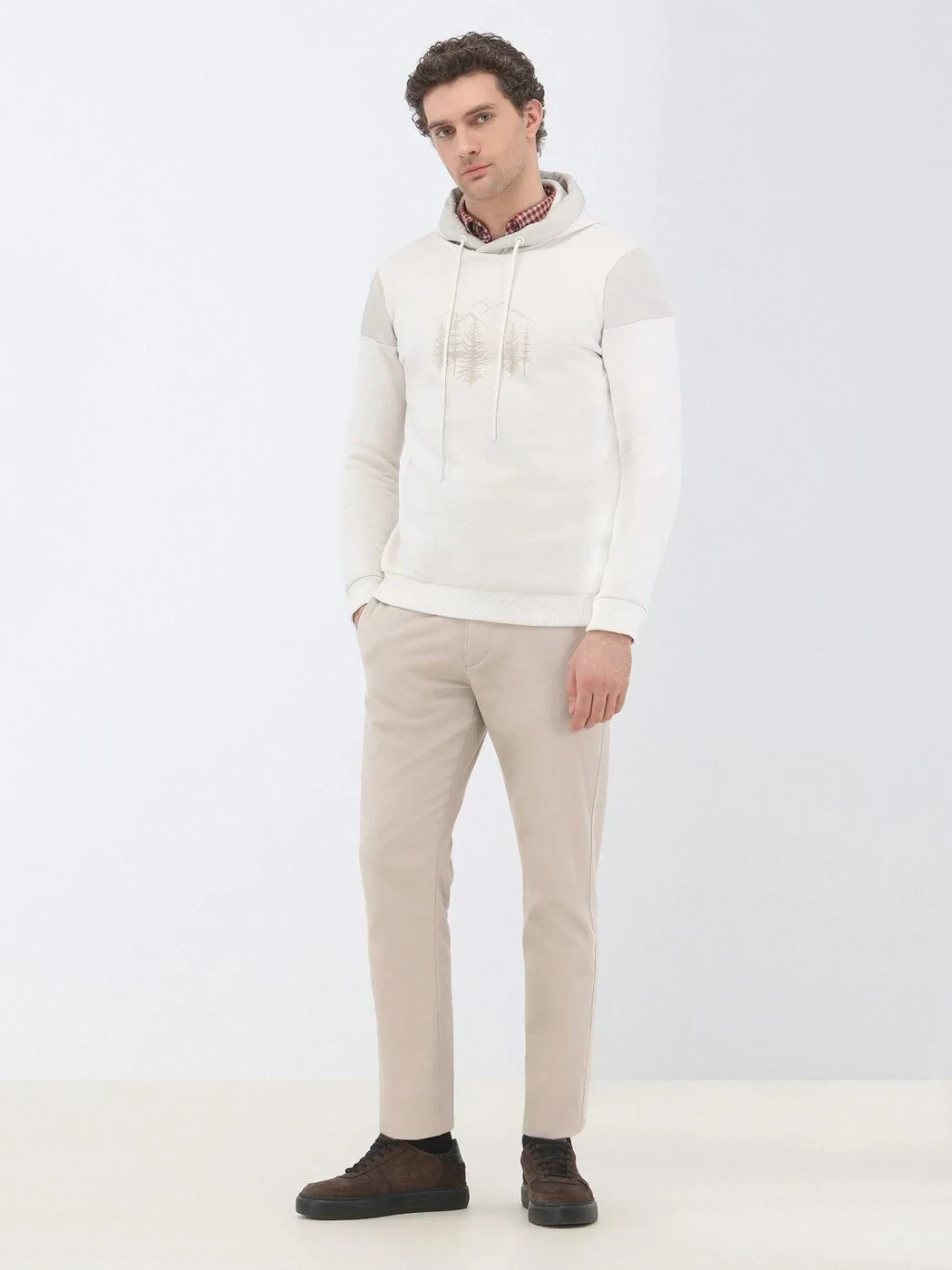 Stone Hooded Sweatshirt - 2