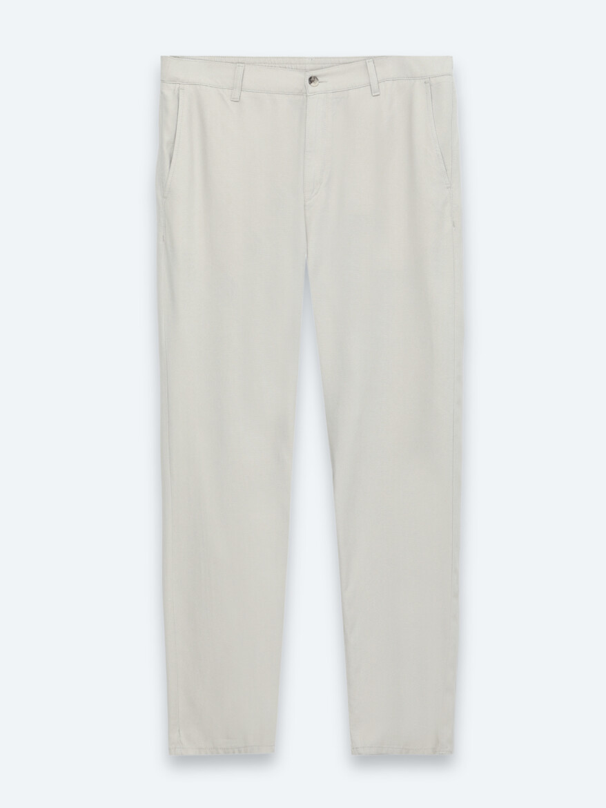 Stone Material Jogging Fit Casual Trousers - 6
