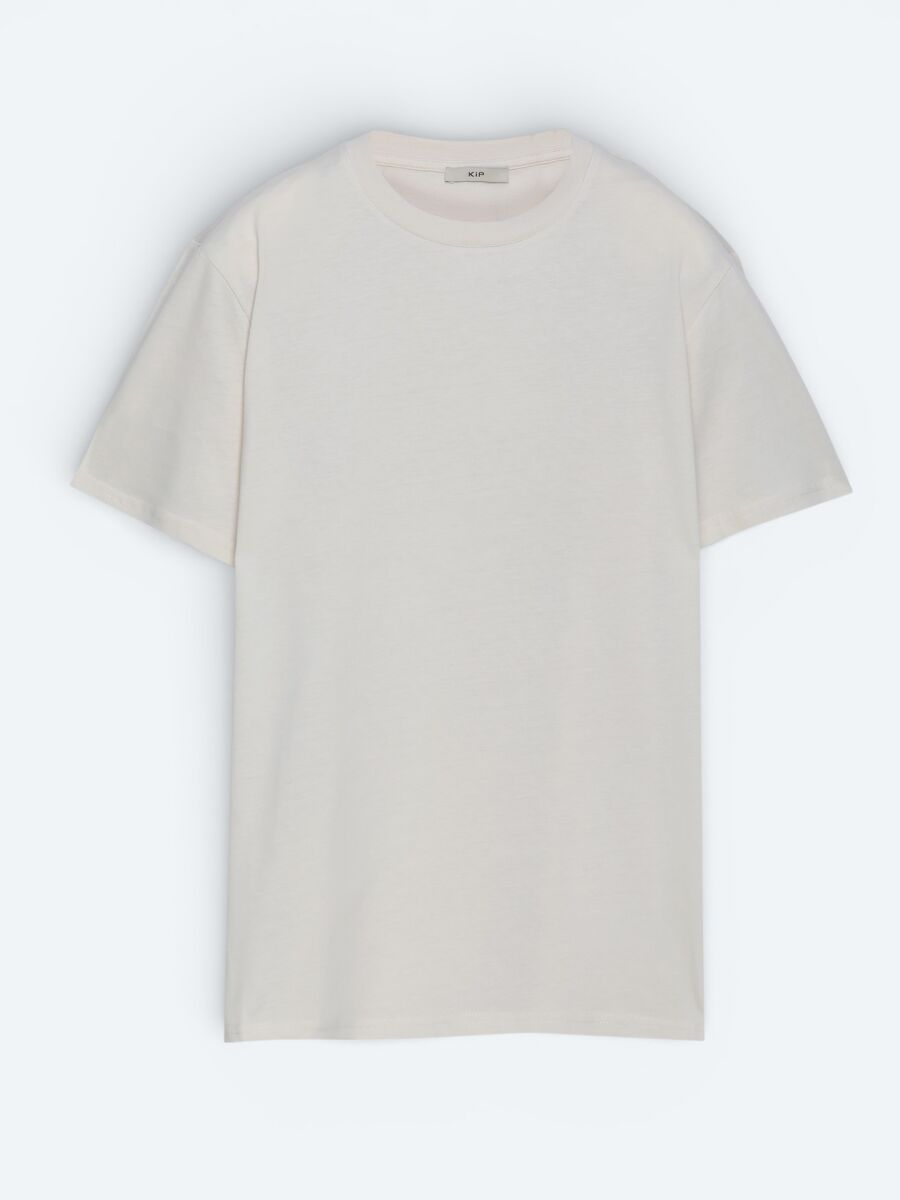 Stone Plain 100% Cotton T-Shirt - 3