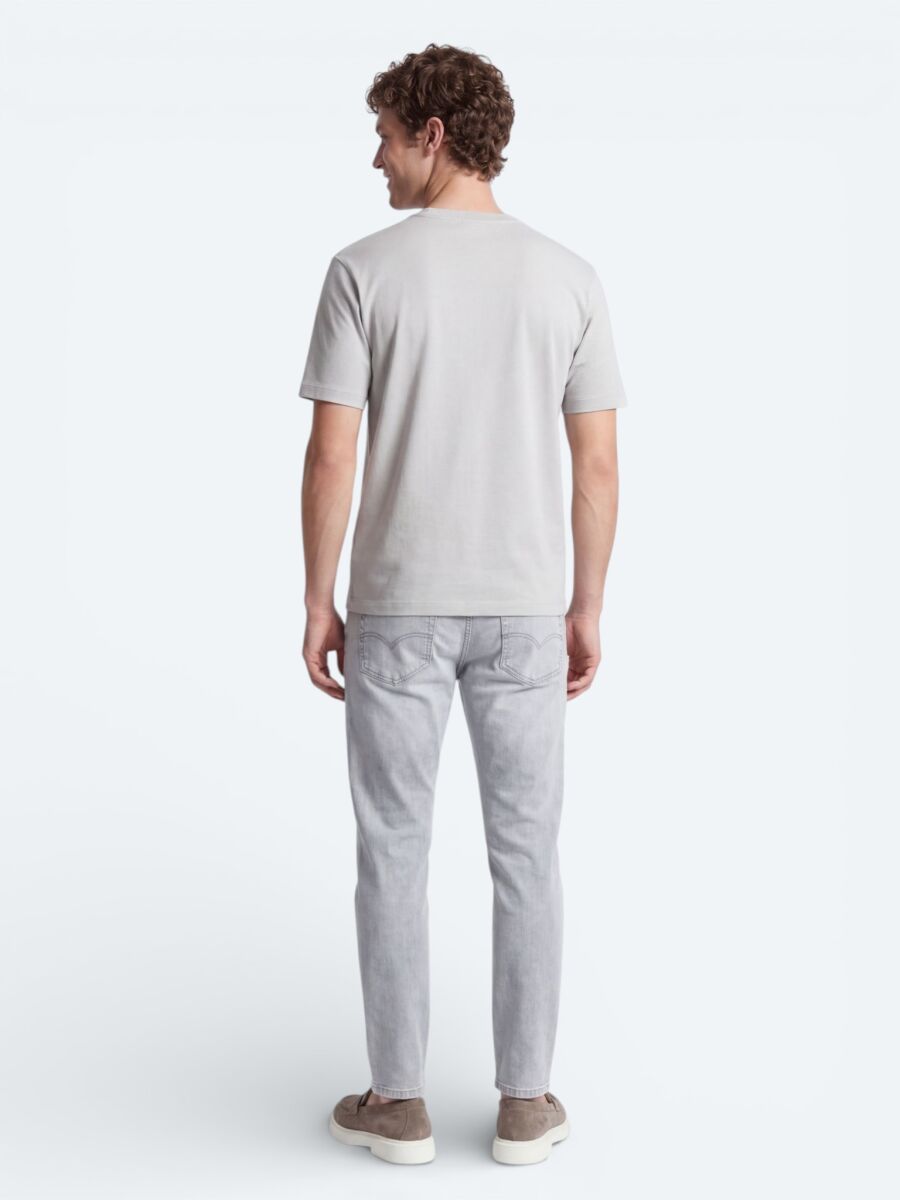 Stone Plain T-Shirt - 7