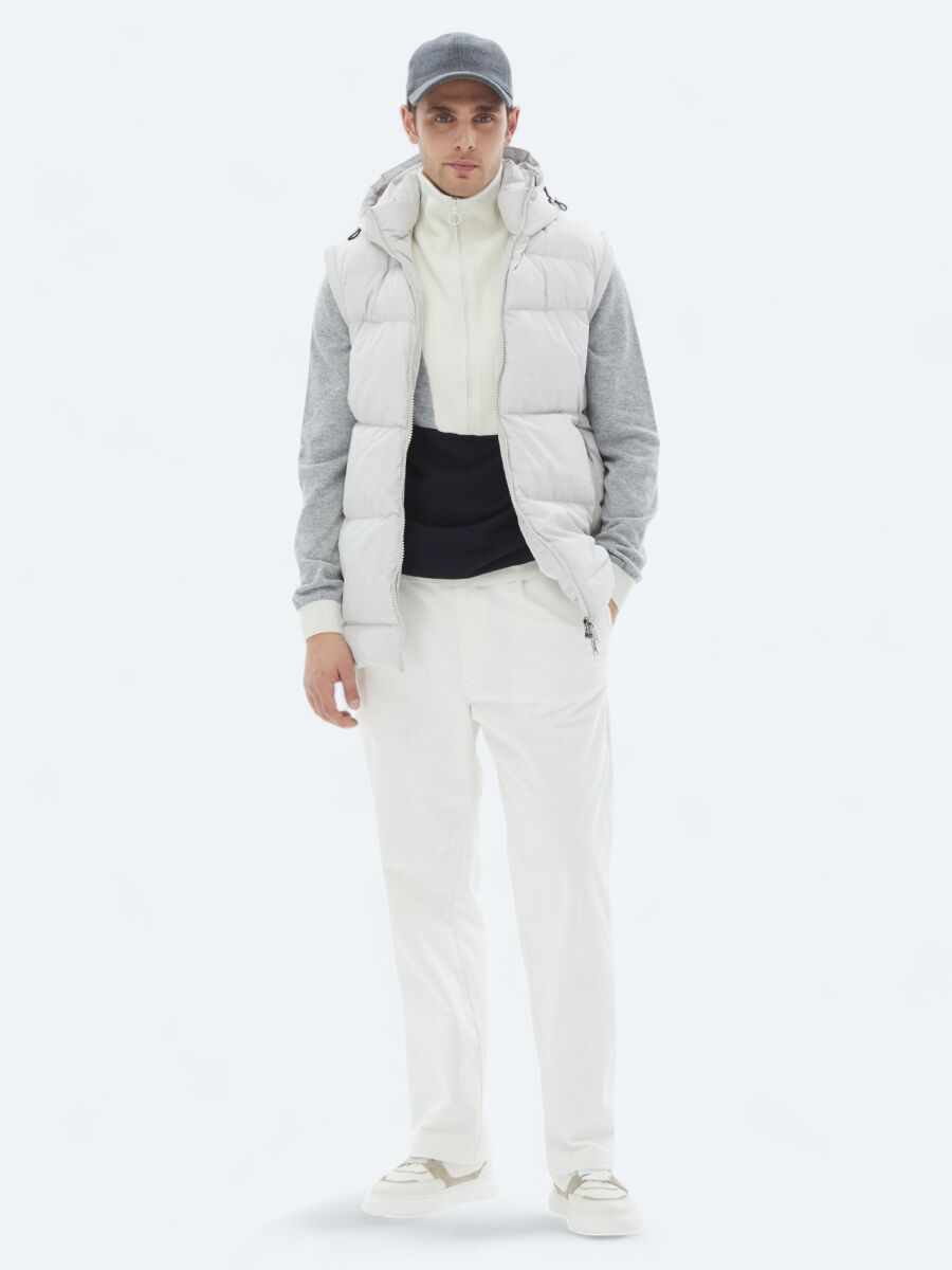 Stone Regular Fit Casual Weaving Coat - 8