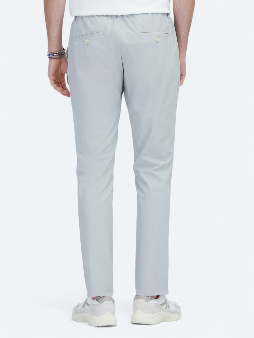 Stone Weaving Jogging Fit Casual Trousers - 4