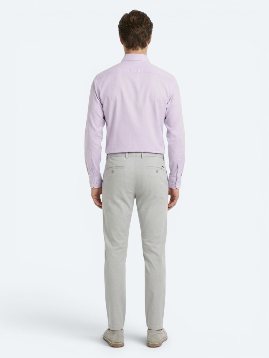 Stone Weaving Jogging Fit Casual Trousers - 4