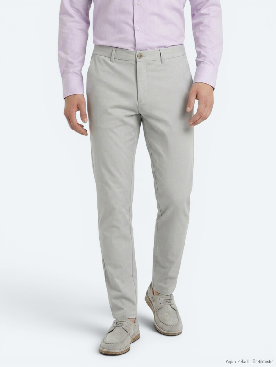 Stone Weaving Jogging Fit Casual Trousers - 3