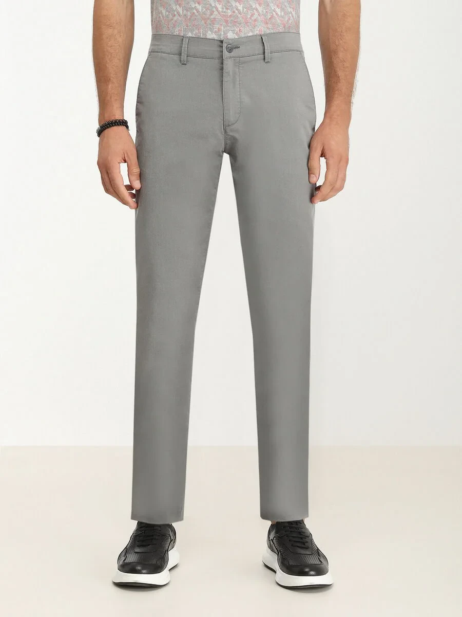Taş Dokuma Slim Fit Casual Pantolon - 1