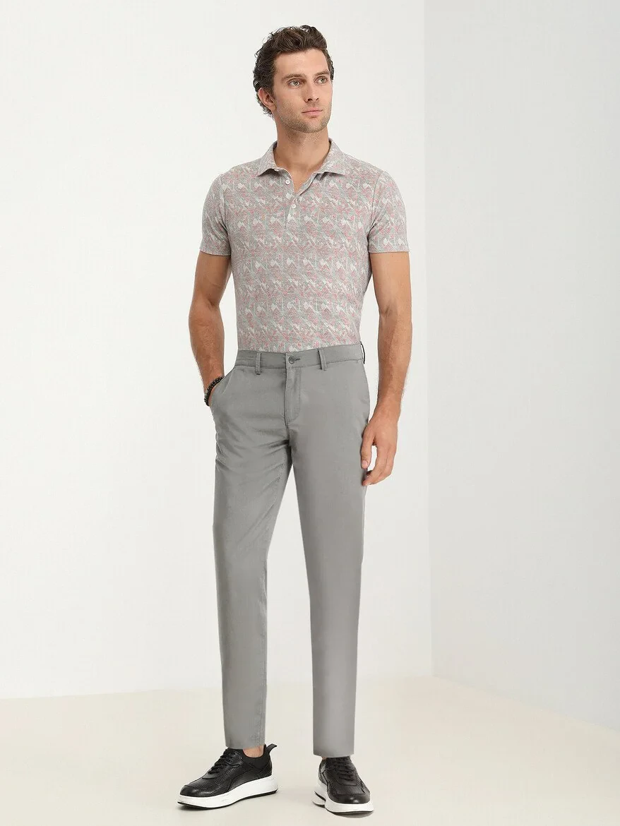 Taş Dokuma Slim Fit Casual Pantolon - 2