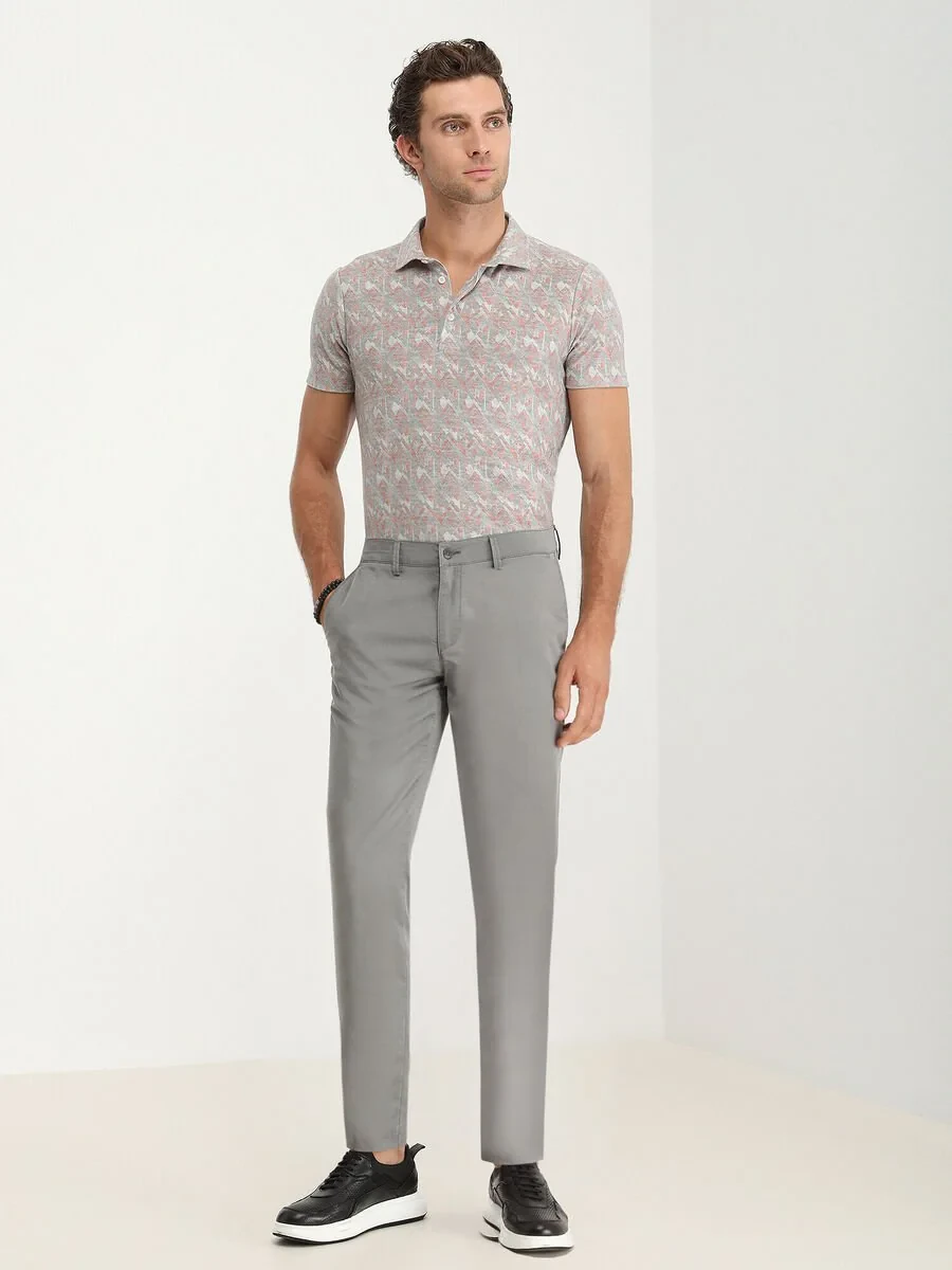 Taş Dokuma Slim Fit Casual Pantolon - 2