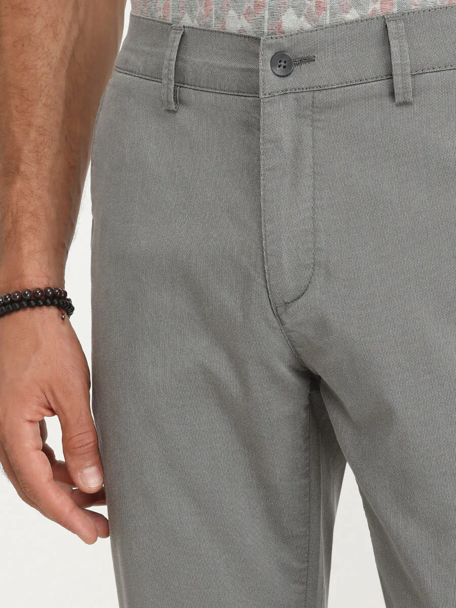 Taş Dokuma Slim Fit Casual Pantolon - 3