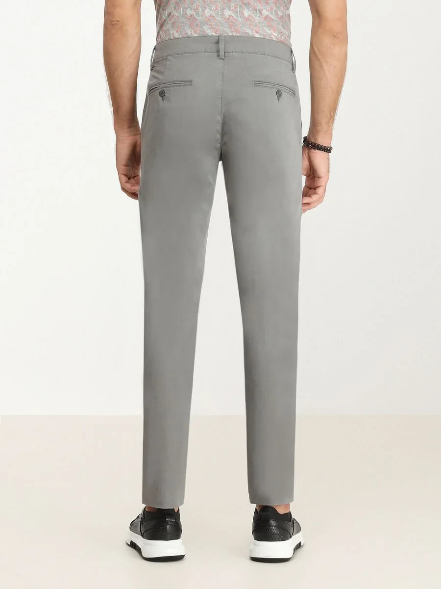 Taş Dokuma Slim Fit Casual Pantolon - 4