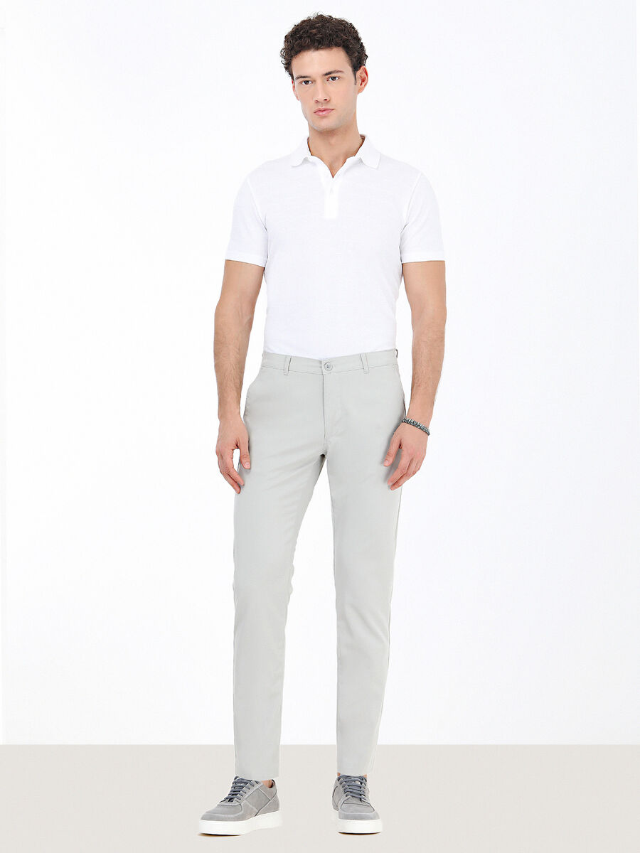 Taş Dokuma Slim Fit Casual Pantolon - 2